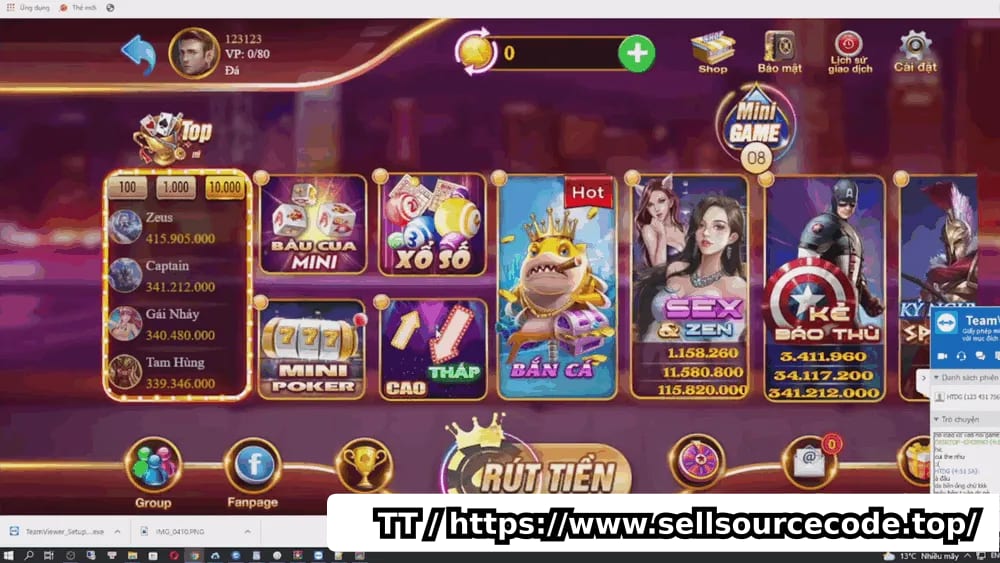 越南Slots源码/越南棋牌/越南捕鱼源码/内置越南主流多游戏合集