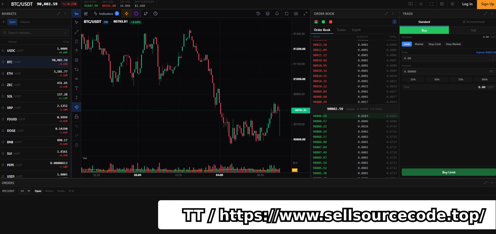 Bicrypto 6.0.5加密货币交易所源码,支持现货与二元期权交易